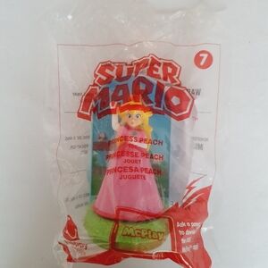 McDonald's 2017 Super Mario - Princess Peach #7 Happy Meal Toy